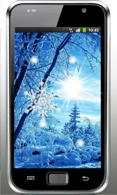 Winter Snowfall live wallpaper android App screenshot 2